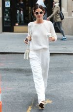 LILY ALDRIDGE Out and About in New York 06/01/2015