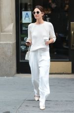 LILY ALDRIDGE Out and About in New York 06/01/2015