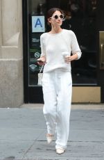 LILY ALDRIDGE Out and About in New York 06/01/2015