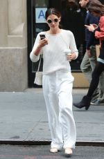 LILY ALDRIDGE Out and About in New York 06/01/2015