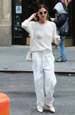 LILY ALDRIDGE Out and About in New York 06/01/2015