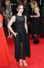 LILY COLLINS at Bend It Like Beckham Press Night in London