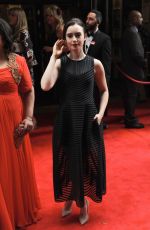 LILY COLLINS at Bend It Like Beckham Press Night in London
