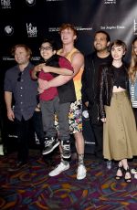 LILY COLLINS at Fast Times at Ridgemont High Live Read at LA Film Festival