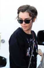 LILY COLLINS Out and About in Los Angeles 06/02/2015