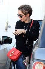 LILY COLLINS Out and About in Los Angeles 06/02/2015