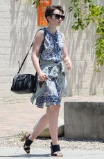 LILY COLLINS Out and About in Los Angeles 06/15/2015