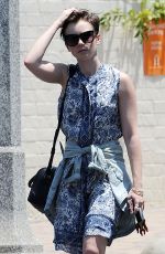 LILY COLLINS Out and About in Los Angeles 06/15/2015