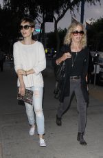 LILY COLLINS Out in Santa Monica Boulevard in Los Angeles 06/10/2015