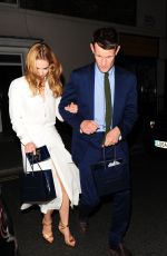 LILY JAMES Night Out in London 06/22/2015