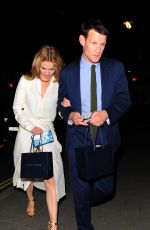 LILY JAMES Night Out in London 06/22/2015