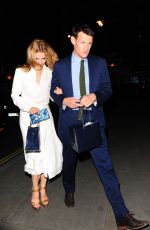 LILY JAMES Night Out in London 06/22/2015