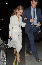 LILY JAMES Night Out in London 06/22/2015