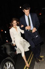 LILY JAMES Night Out in London 06/22/2015