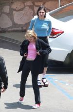 LILY-ROSE DEEP Leaves Mels Drive-in in Hollywood 05/31/2015