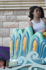 LILY-ROSE DEPP at Disneyland in Anaheim 06/13/2015