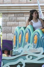 LILY-ROSE DEPP at Disneyland in Anaheim 06/13/2015