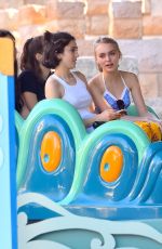 LILY-ROSE DEPP at Disneyland in Anaheim 06/13/2015