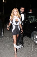 LINDSAY LOHAN at Francesco Scognamiglio