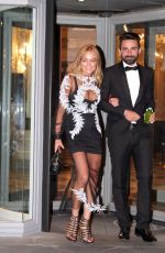 LINDSAY LOHAN at Francesco Scognamiglio