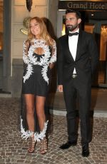 LINDSAY LOHAN at Francesco Scognamiglio