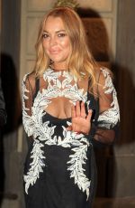 LINDSAY LOHAN at Francesco Scognamiglio