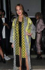 LINDSAY LOHAN at I-D and Jeremy Scott for Moschino Anniversary Party in London