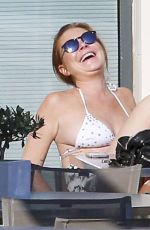 LINDSAY LOHAN on Vacation in Monaco 06/19/2015
