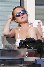 LINDSAY LOHAN on Vacation in Monaco 06/19/2015