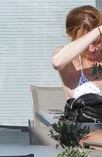 LINDSAY LOHAN on Vacation in Monaco 06/19/2015