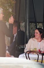 LINDSAY LOHAN Out for Lunch at Scott
