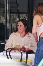 LINDSAY LOHAN Out for Lunch at Scott