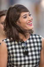 LIZZY CAPLAN at Jmmy Kimmel Live 06/23/2015