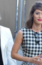 LIZZY CAPLAN at Jmmy Kimmel Live 06/23/2015