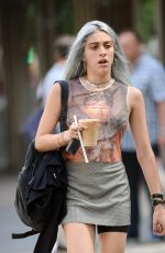 LOURDES LEONE Out and About in Soho 06/11/2015