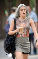 LOURDES LEONE Out and About in Soho 06/11/2015