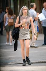LOURDES LEONE Out and About in Soho 06/11/2015