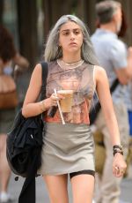 LOURDES LEONE Out and About in Soho 06/11/2015