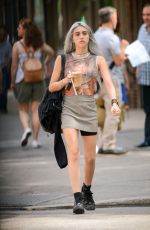 LOURDES LEONE Out and About in Soho 06/11/2015