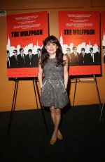 LUCY DEVITO at The Wolfpack Premiere in New York
