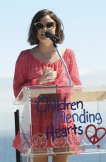 LUCY HALE at Children Mending Hearts Empathy Rocks Fundraiser in Malibu