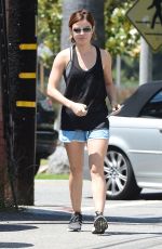 LUCY HALE Leaves a Gym in West Hollywood 06/19/2015 