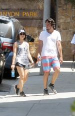 LUCY HALE Out and About in Los Angeles 06/17/2015