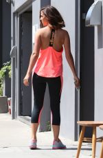 LUCY MECKLENBURGH heading to JD Sports Fashion Photoshoot