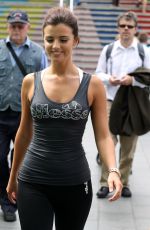 LUCY MECKLENBURGH in Tights Out and About in London 06/25/2015