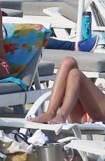 LUCY WATSON with Friends on Vacation in Mykonos 06/02/2015