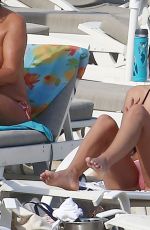 LUCY WATSON with Friends on Vacation in Mykonos 06/02/2015