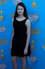 MACKENZIE FOY at 2015 Saturn Awards in Burbank