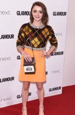 MAISIE WILLIAMS at Glamour Women of the Year Awards in London