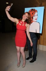 MAITLAND WARD at Celebrity Selfies Art Exhibit in Hollywood
